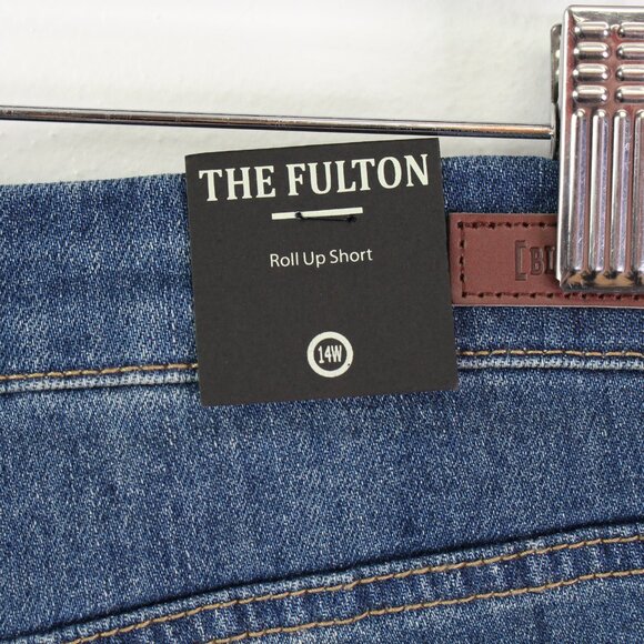 Blank NYC The Fulton Roll Up Jean Short Size‎ 14W - Picture 4 of 5